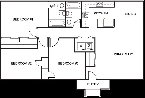 3BR/2BA - Morgan Woods