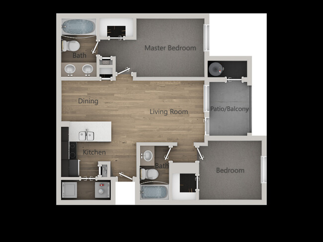 Floorplan - Reserve at View 78 Apartments