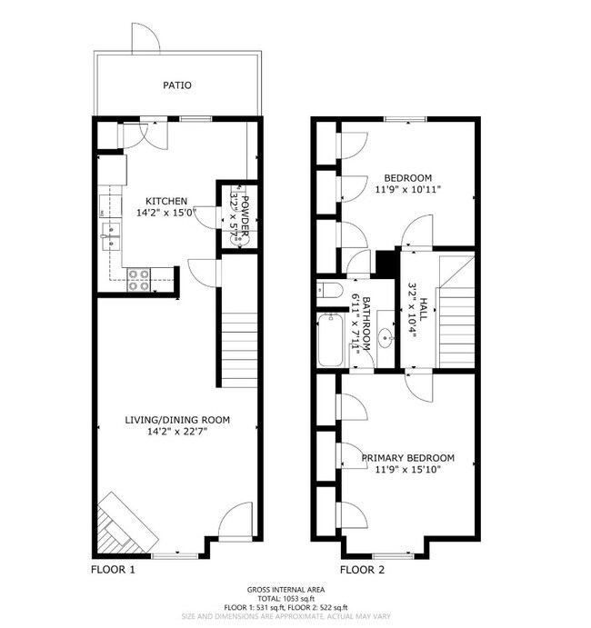 Floorplan - Little Creek Apartments – Your Ideal Home ...