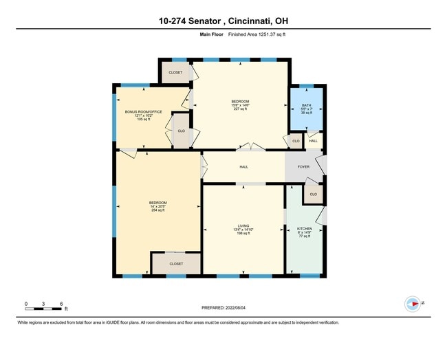 2x1 Floorplan - 274 Senator Place
