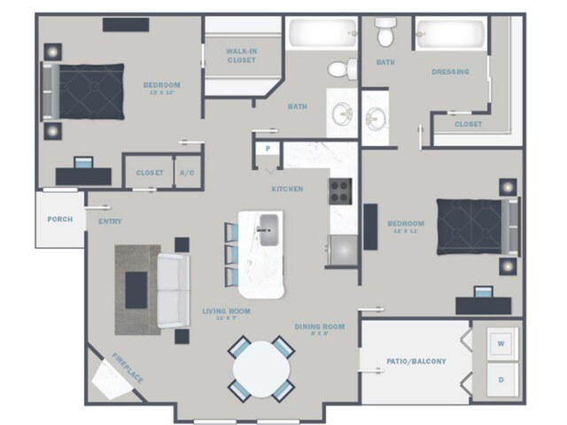 B2U- Reno Package starting Sept. 2021 - White Quartz Countertops and Stainless Steel Appliances - Elliot Baymeadows