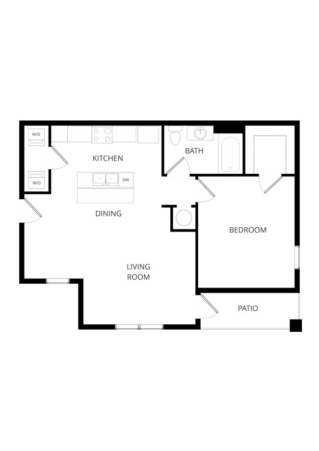 Floorplan - 35 Degrees North Apartment Homes