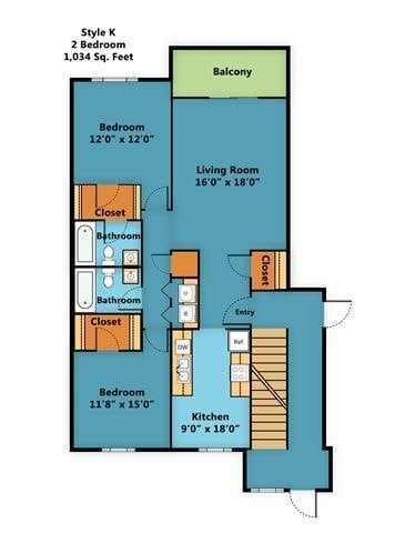 Floorplan - SummerField Thief River Falls Townhomes