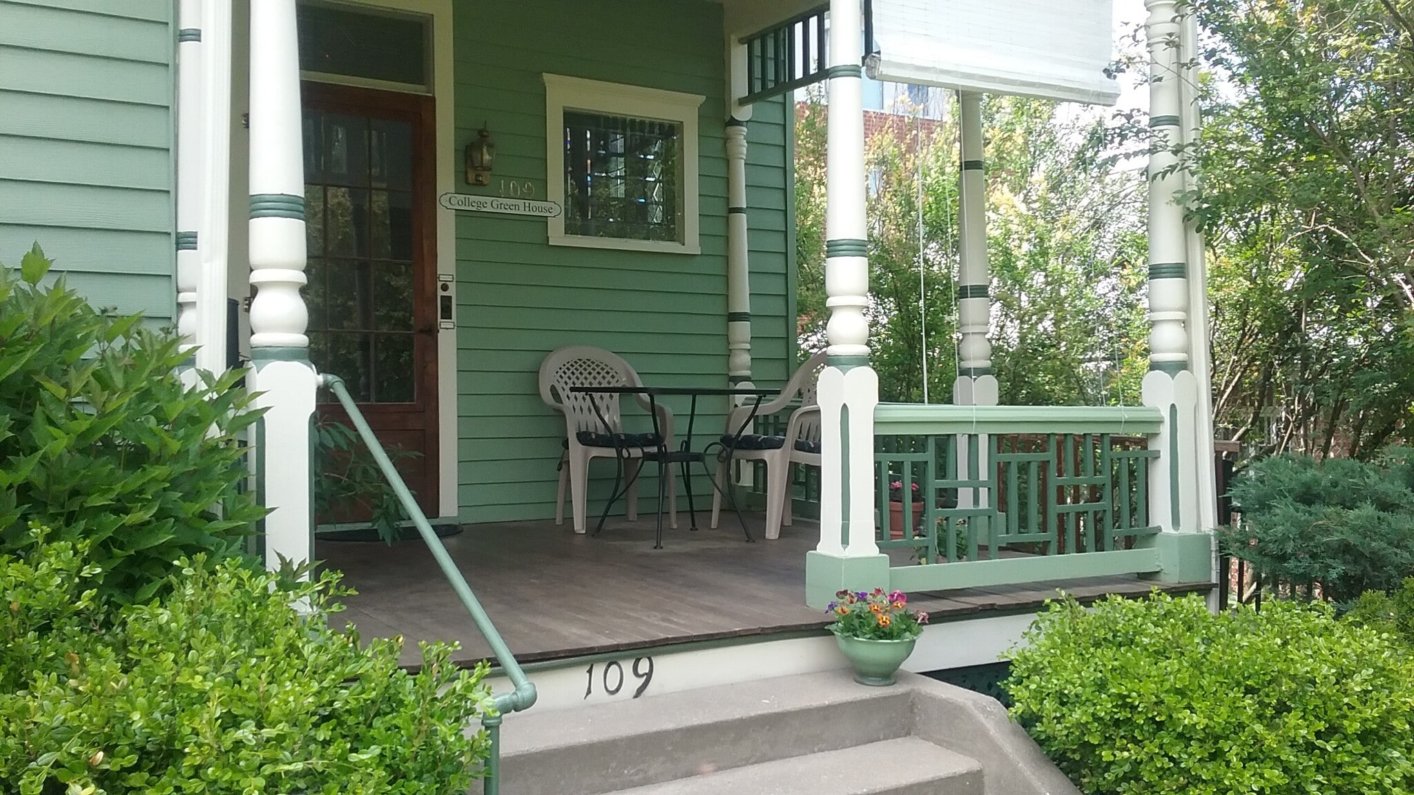 Front porch - 109 S Johnson St