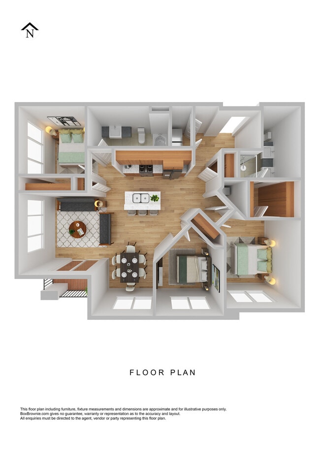 Floorplan - The Andre Apartments