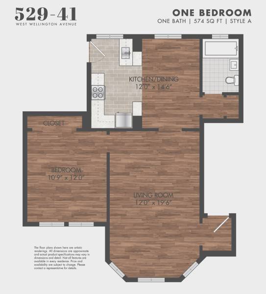 Floorplan - 529-41 W Wellington