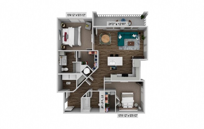 Floorplan - Apex at Perry Crossing