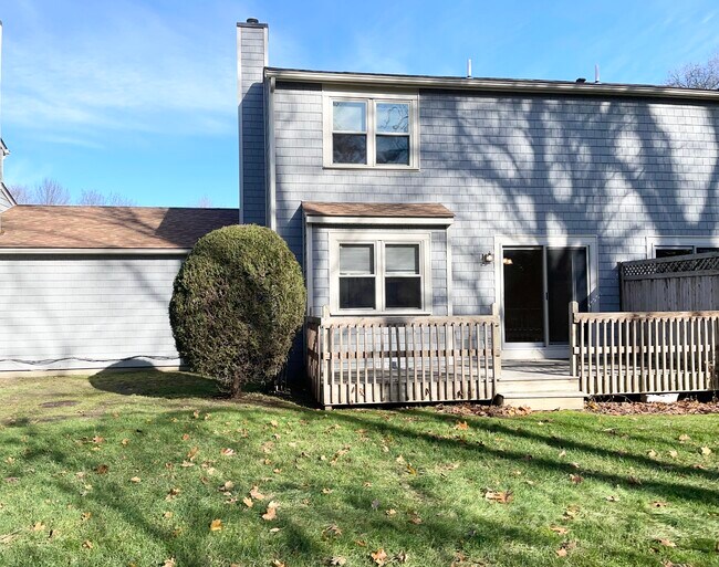 Back Deck and Yard - 236 Old Forge Rd