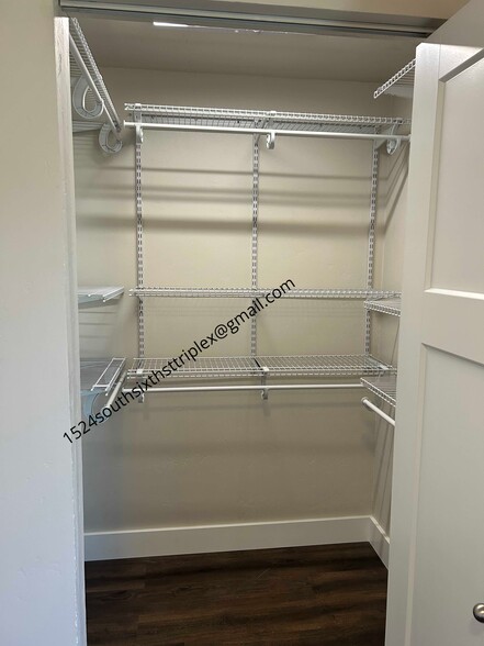 Bedroom 1 closet - 1524 S 6th St W