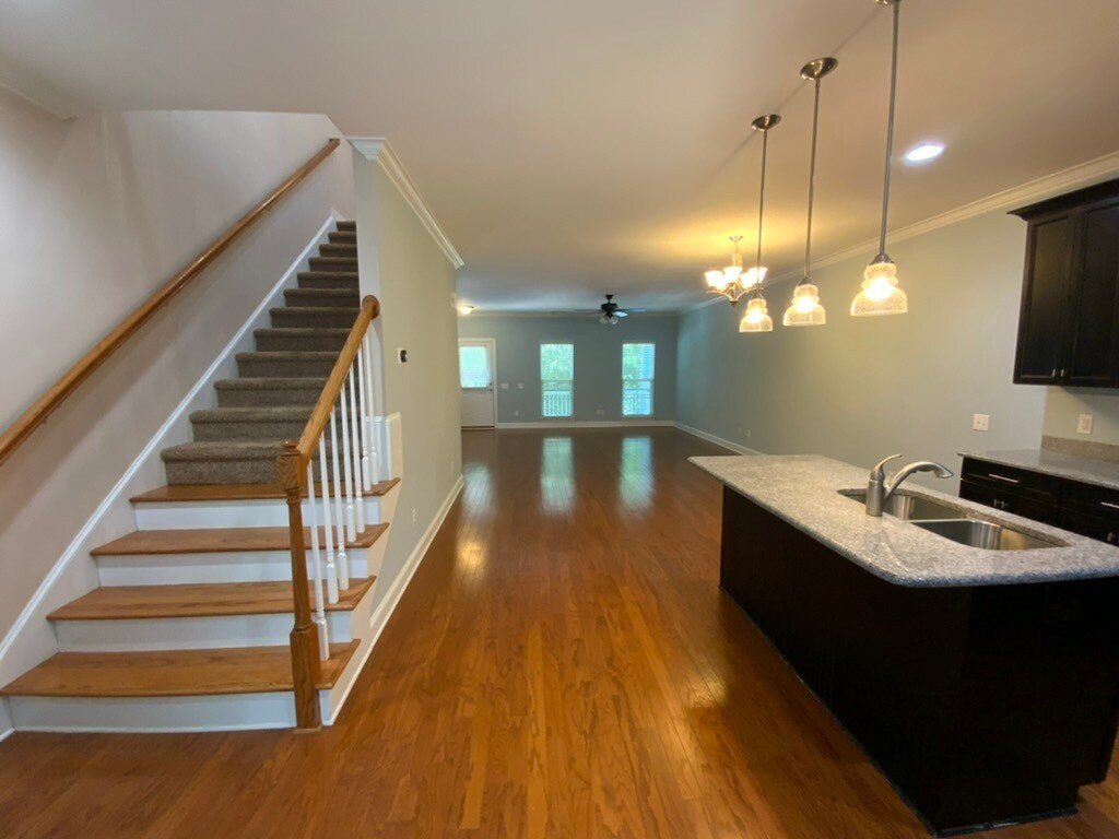 View of living room from kitchen - 10220 vanguard pkwy