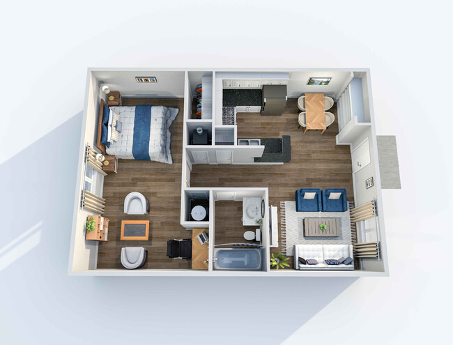 Floorplan - The Marq at 1600