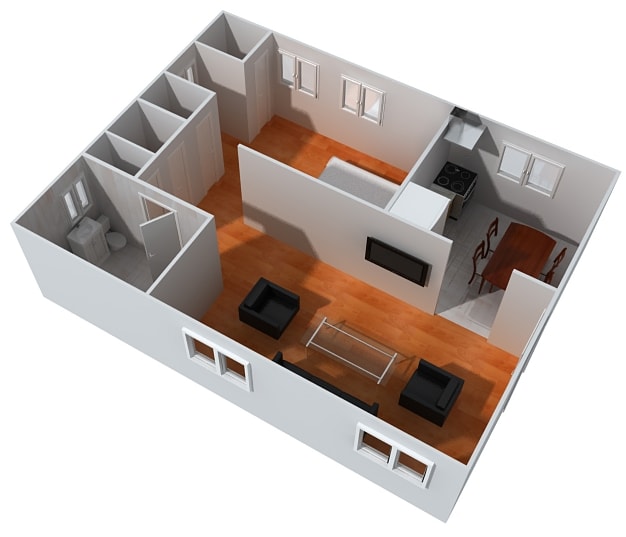 1BR/1BA - Prospect Hill Apartments
