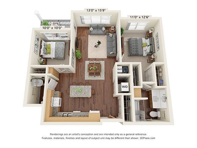 Floorplan - Covington Crossings 55+ Senior Living