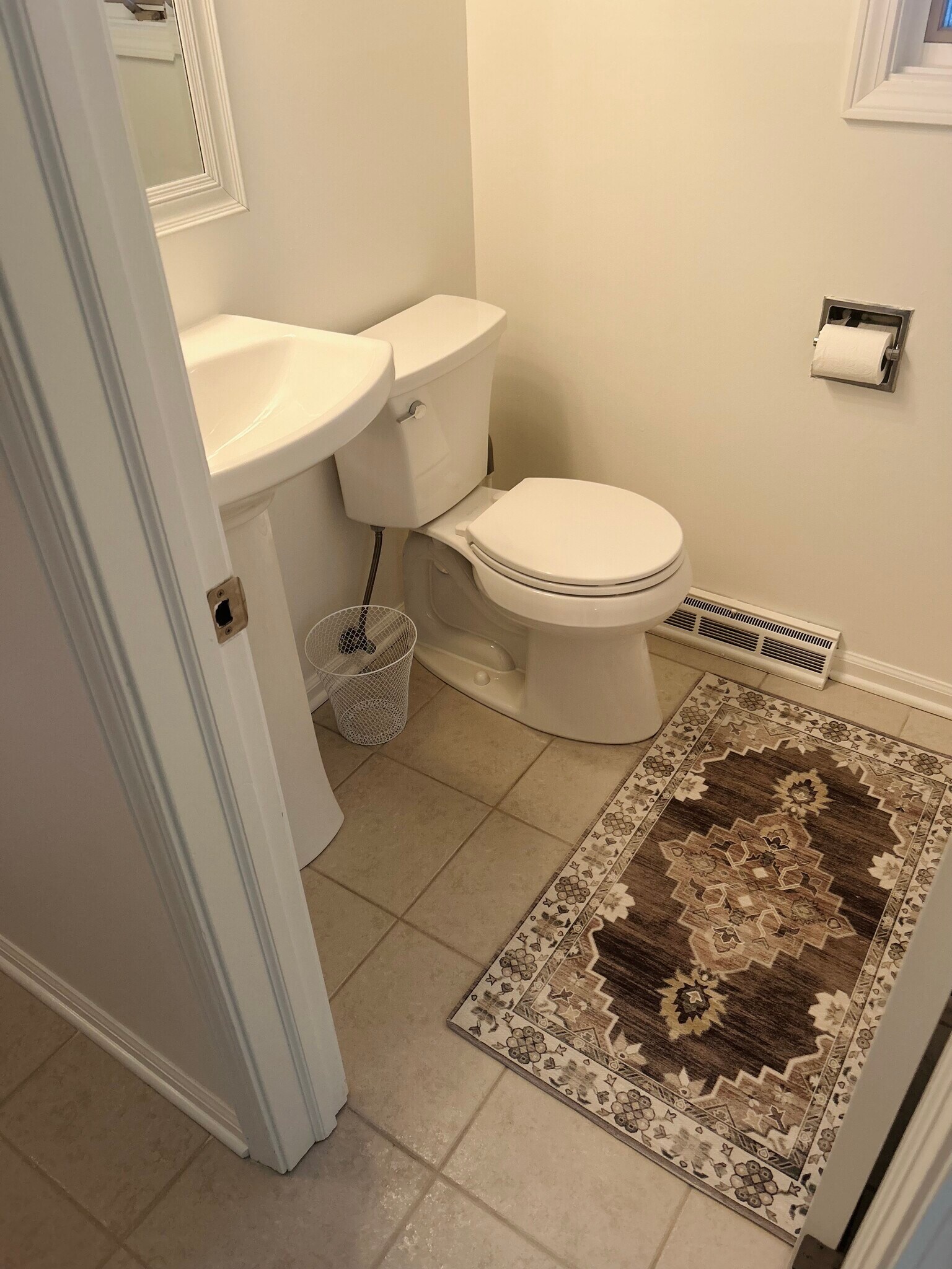 Half bath next to kitchen - 335 Scott St