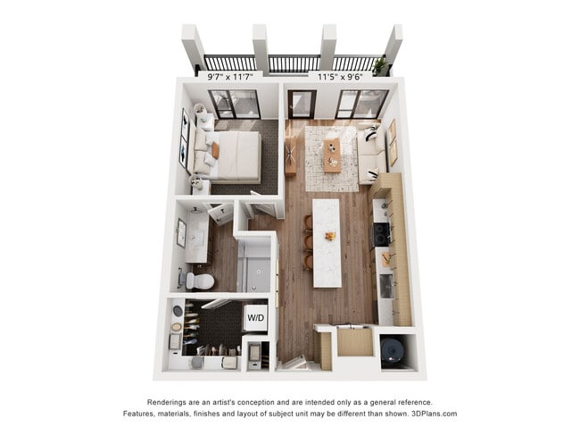 Floorplan - 2800 Taylor