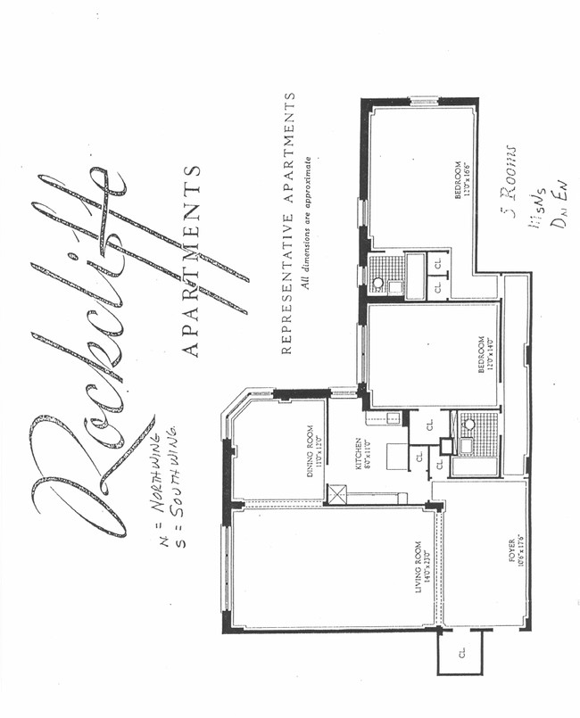 2BR/2BA - Rockcliffe Apartments