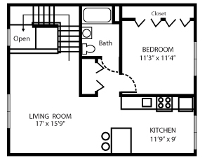 1BR/1BA - Woodhaven at South Brunswick