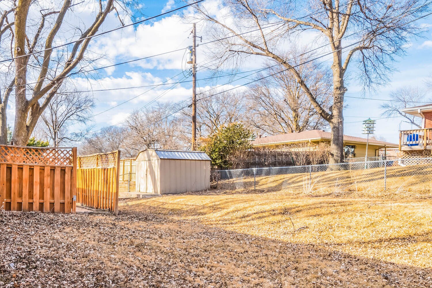 Backyard - 8512 Templeton Dr