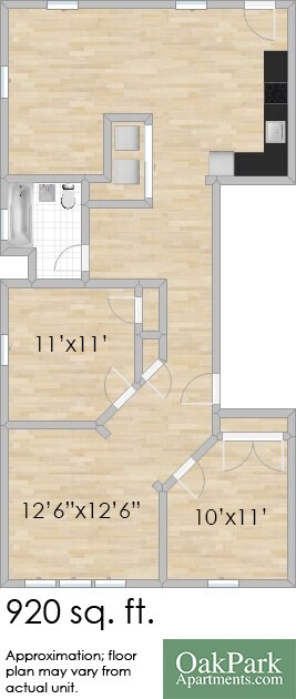Floorplan - 409-411 S. Taylor Ave. and 101-103 Washington Blvd.