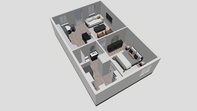 Floorplan - Atrium Apartments