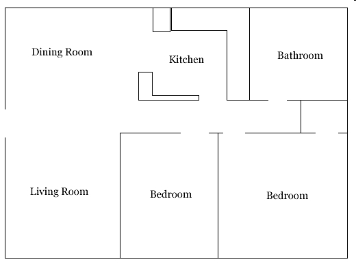 2BR/1BA - Willard Heights and Estates Apartments