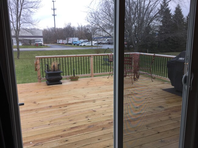 View of deck from family room door - 21690 Mary Lynn Dr