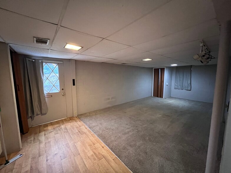 Basement with walkout door - 8120 Burdette St
