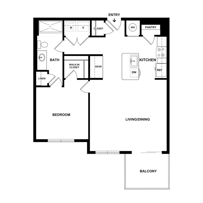 Floorplan - Mercer Atlanta - Student Living