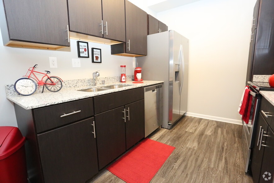 Phase 2 2BR, 2BA - 1,103 SF - Kitchen - Ashby Green Apartment Homes