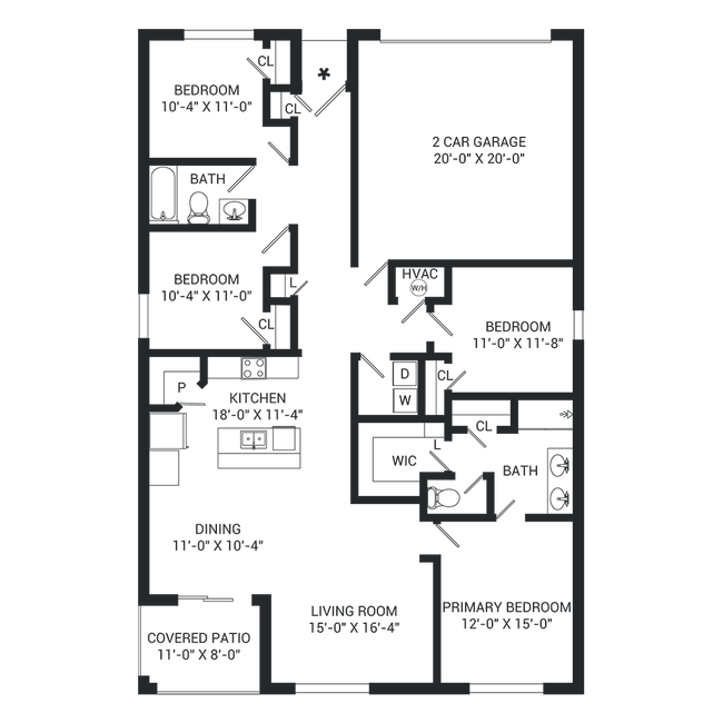 Floorplan - Lilac Pointe