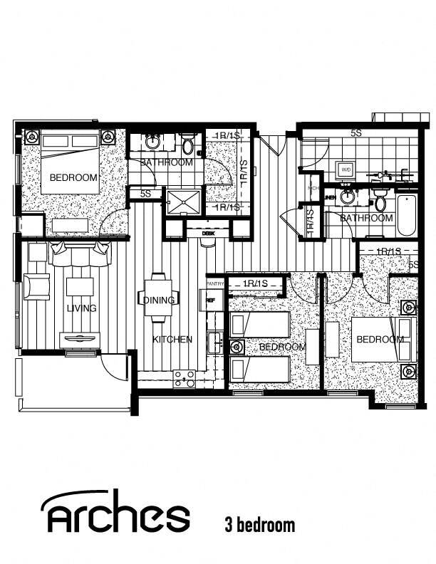 Floorplan - MARIPOSA II (Arches)