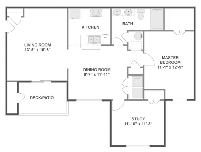 Ascend St Charles - B4 - 1 Beds - 1 Baths - 993 Sq. ft. - Ascend St Charles