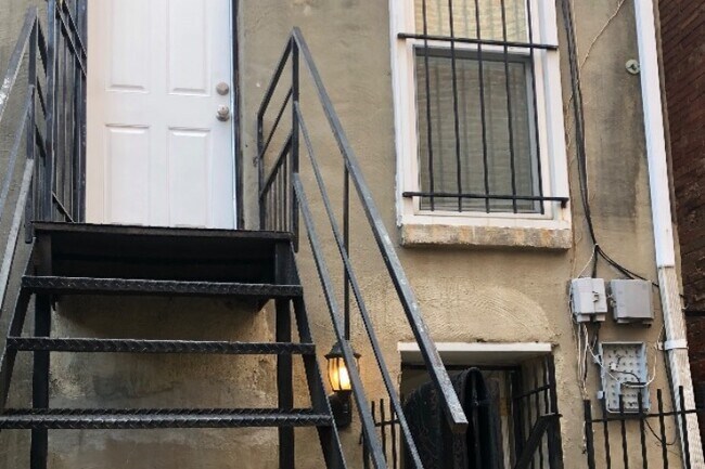 Back of house upstairs and basement door - 1204 Florida Ave NE