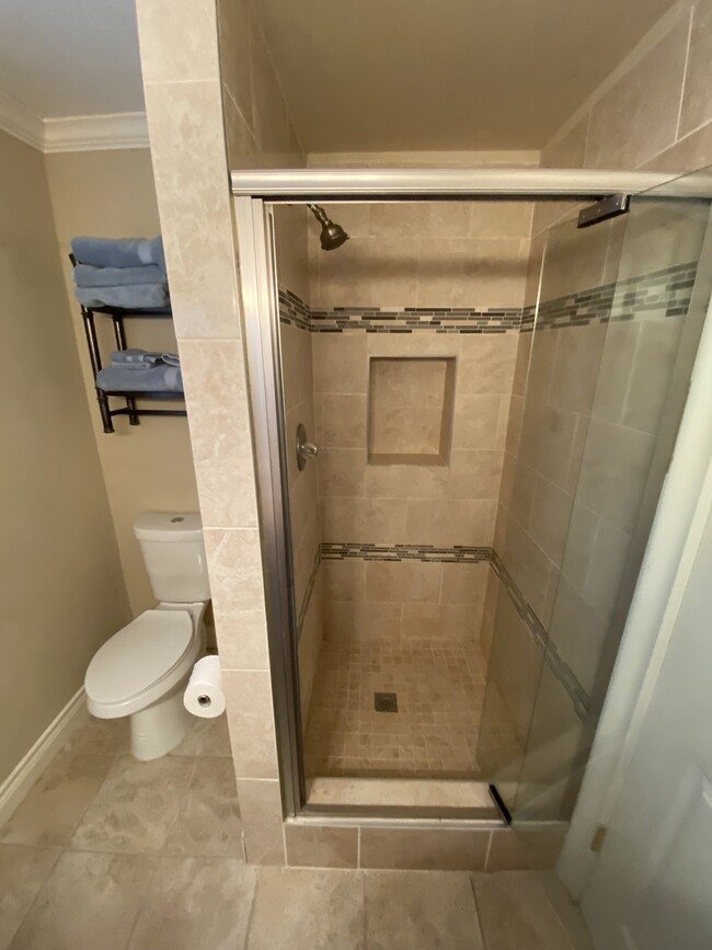 Master Bathroom Shower - 5802 W Bellfort St