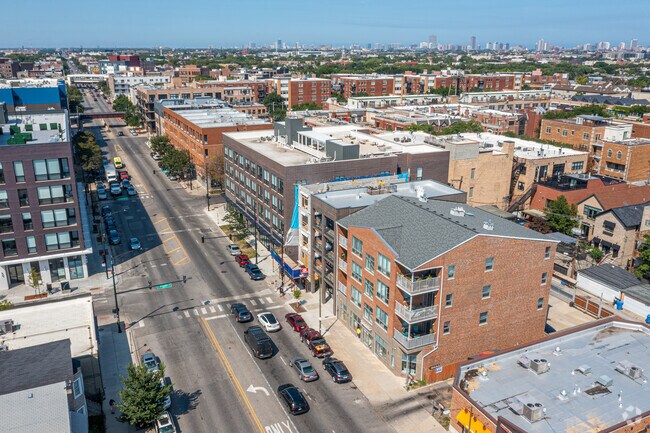 Aerial View - 1655-1657 N Western Ave
