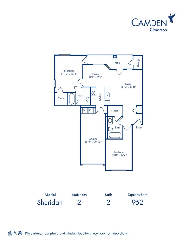 Floorplan - Camden Cimarron