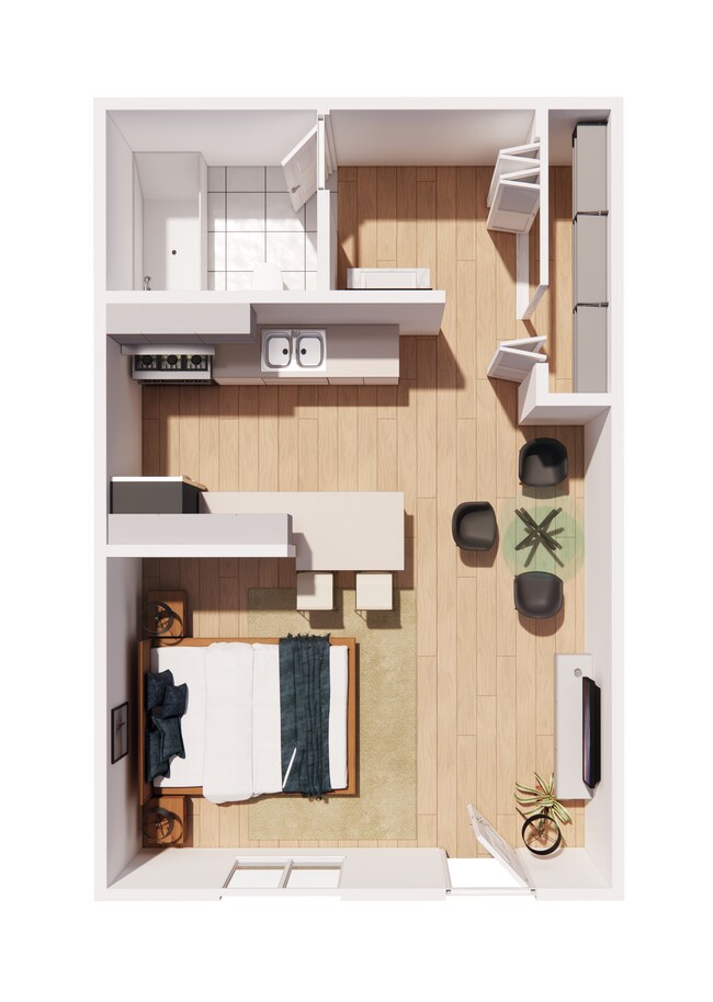 Floorplan - Aspire Apartment Homes