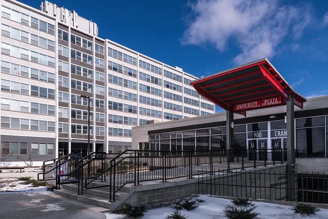 Secured Building Access Provides Peace of Mind at University Plaza NIU Off-Campus Apartments