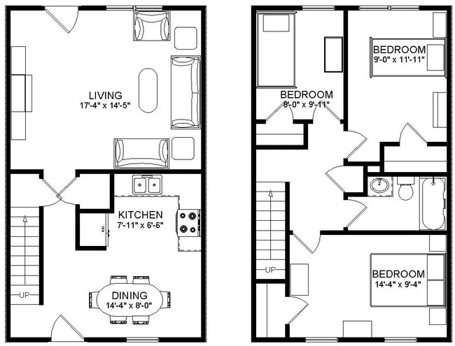 2BR/1BA - Rich Park Apartments