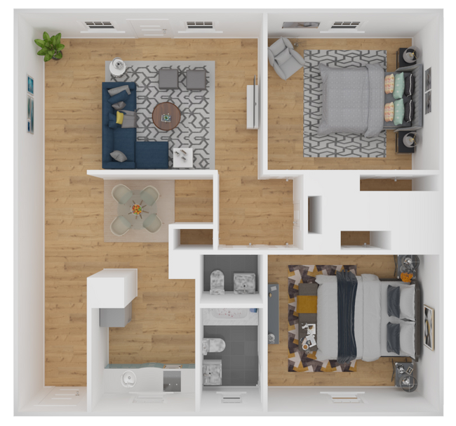 Floorplan - The Oaks at Northgate