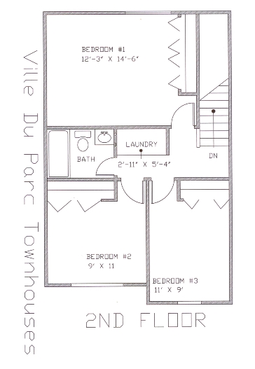 3BR/1.5BA - Ville Du Parc