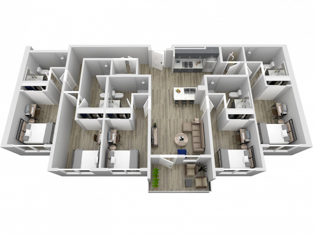 3D image of Floor Plan - 320 West Mag