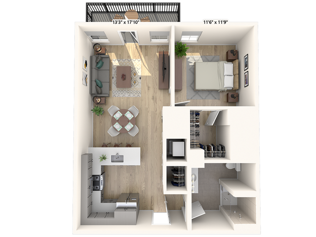 Floorplan - Darien Commons