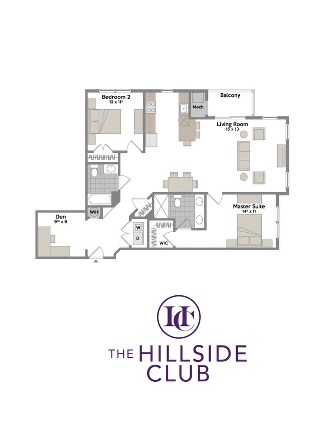 Floorplan - Hillside Club