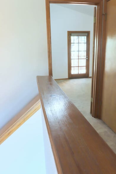 Master bedroom view from upstairs hallway - 4005 Lake Mary Rd