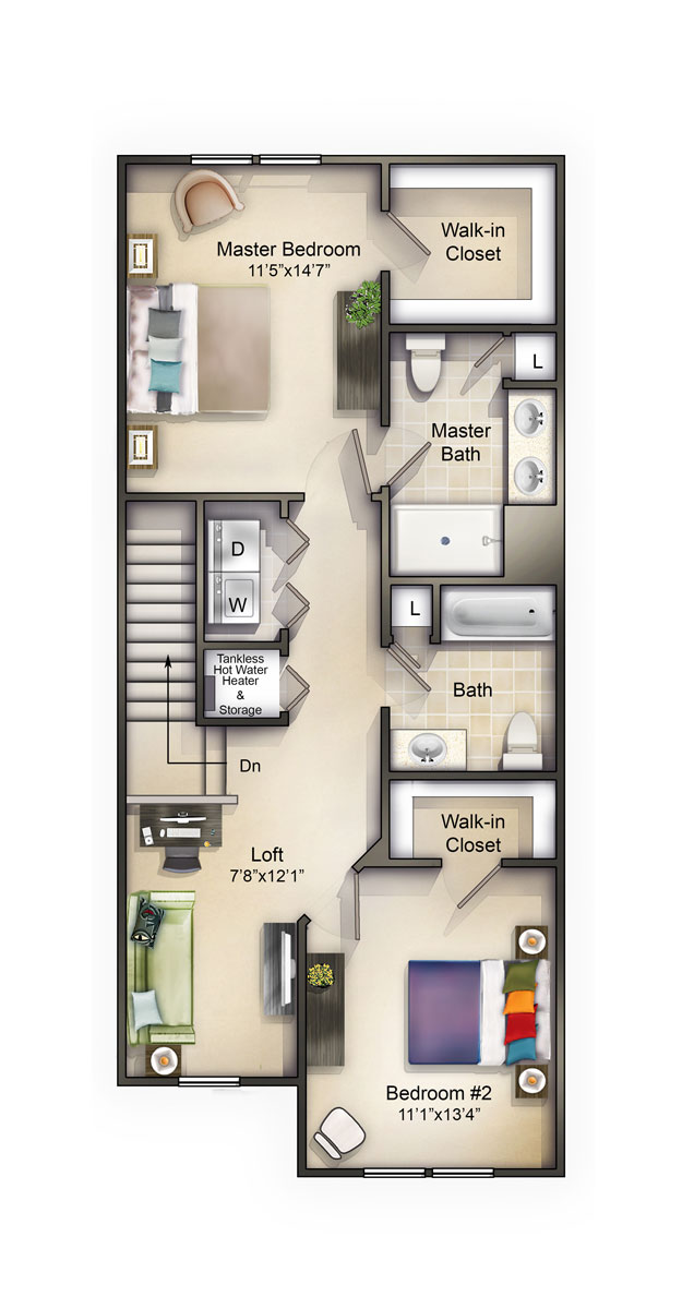 Floorplan - The Enclave at Winslow