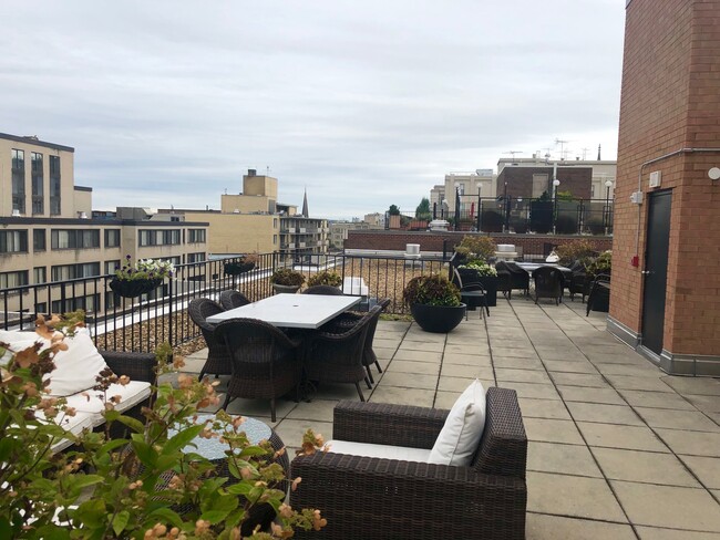 Rooftop patio open year round - 1440 N St NW