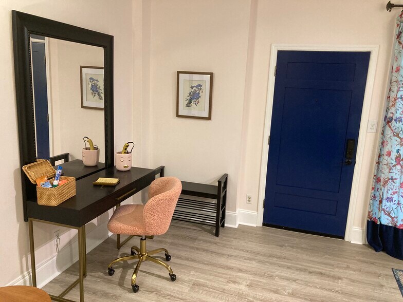 Vanity and shoe rack - 400 Queens Rd