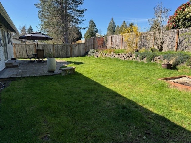 Fully fenced back yard - 6125 138th St SE