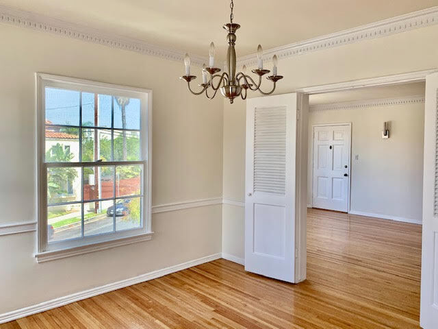 dining room to living room - 356 S La Jolla Ave